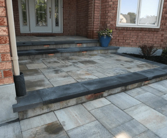 Luxury interlock steps